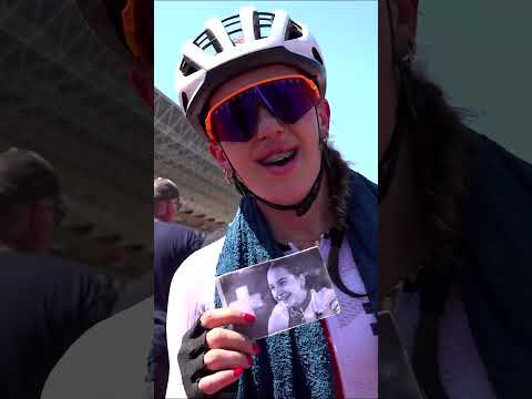 For Muriel Furrer ❤Anja Grossmann 🇨🇭 wins the Junior XCO with love, strength, and memory.