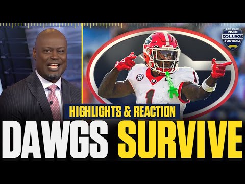 Georgia Bulldogs Hold Off Florida in THRILLER | Post Game Reaction | Inside College Football