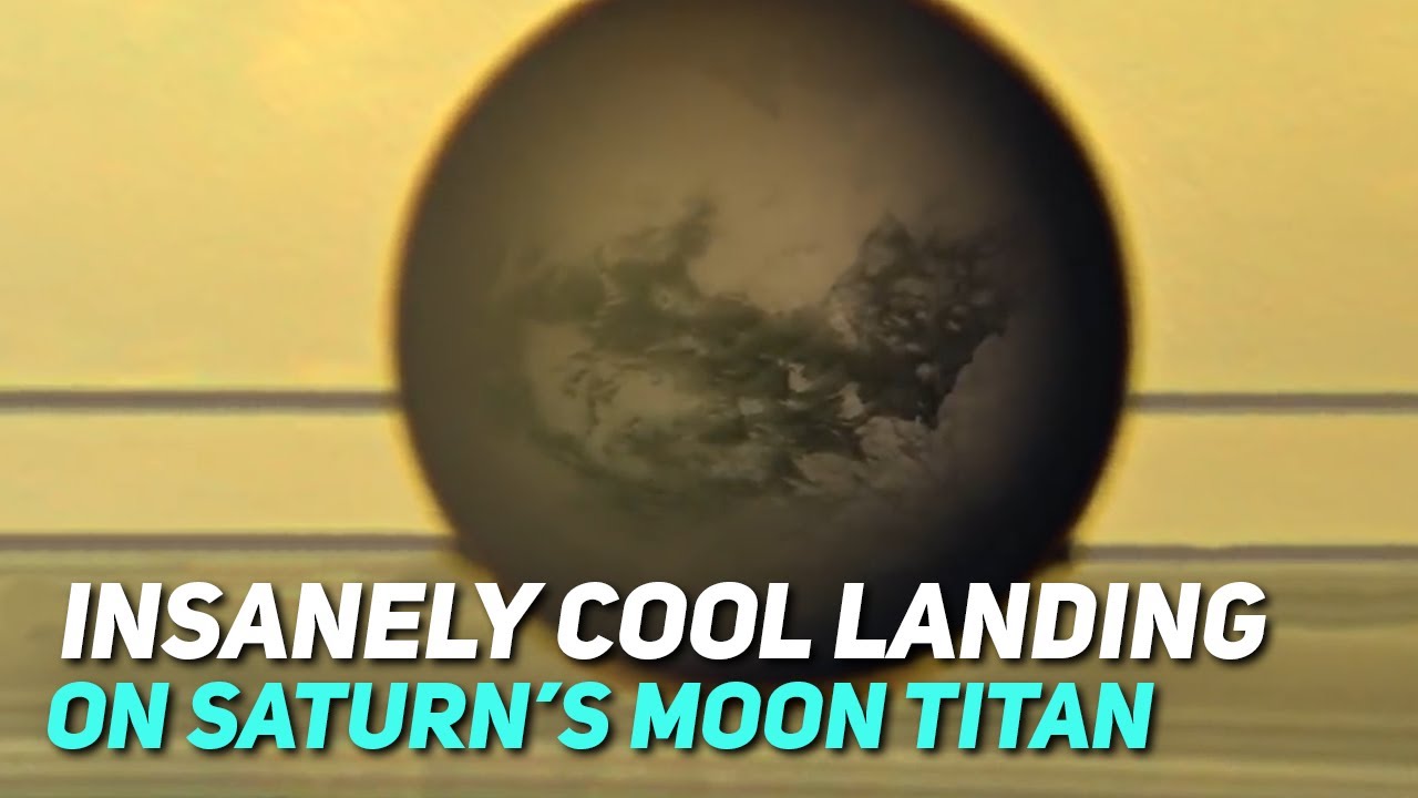 NASA's Stunning Footage of Saturn's Moon Titan 🚀