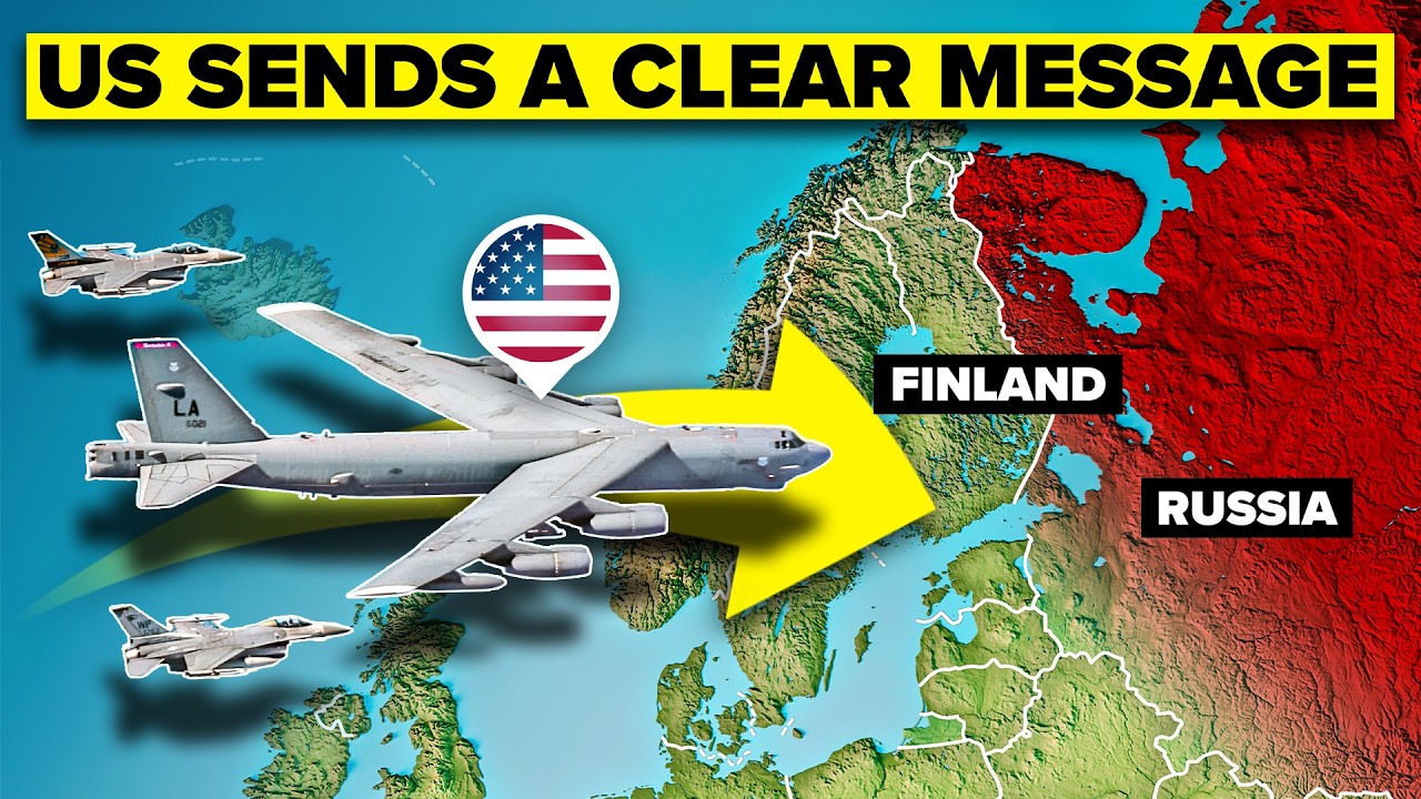 US B-52 Bomber Sends Bold Message to Russia Amid Rising Tensions ✈️