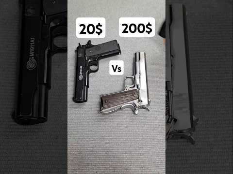 Colt 1911 - 20$ vs 200$