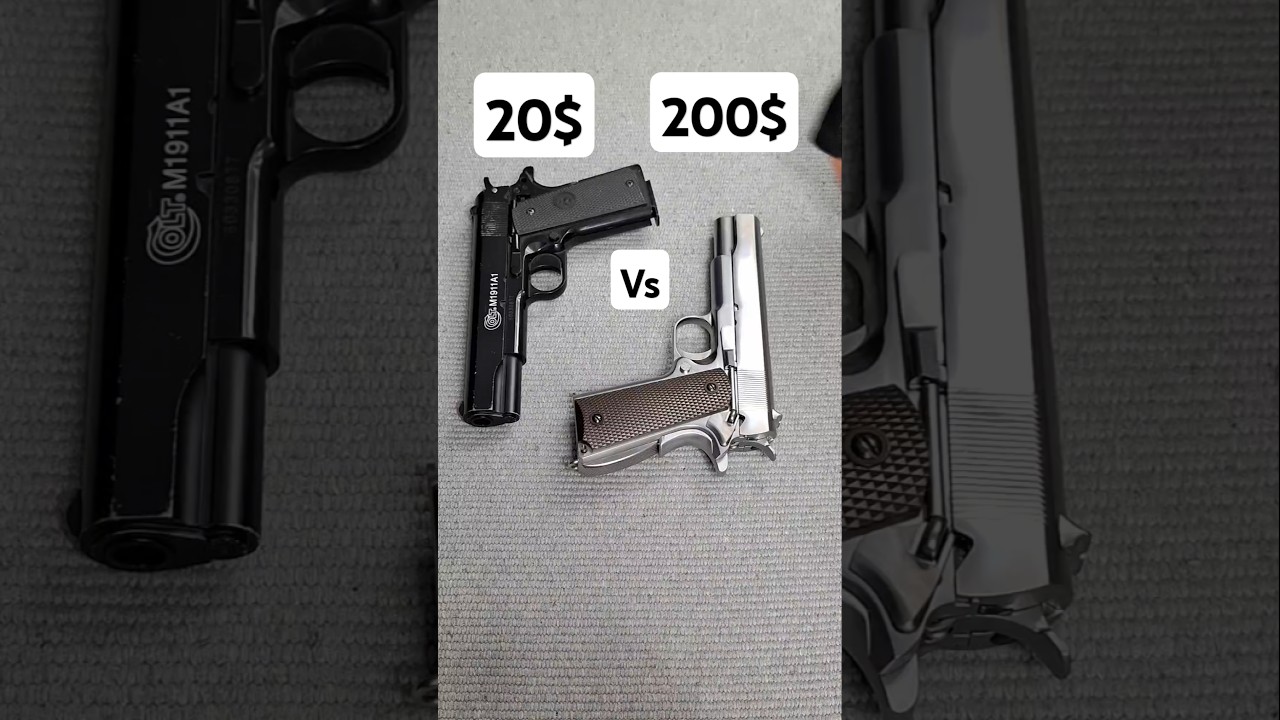 Colt 1911: $20 vs $200 – What's the Difference? 🔫