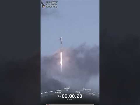 SpaceX Falcon 9 TRACERS launch and landing