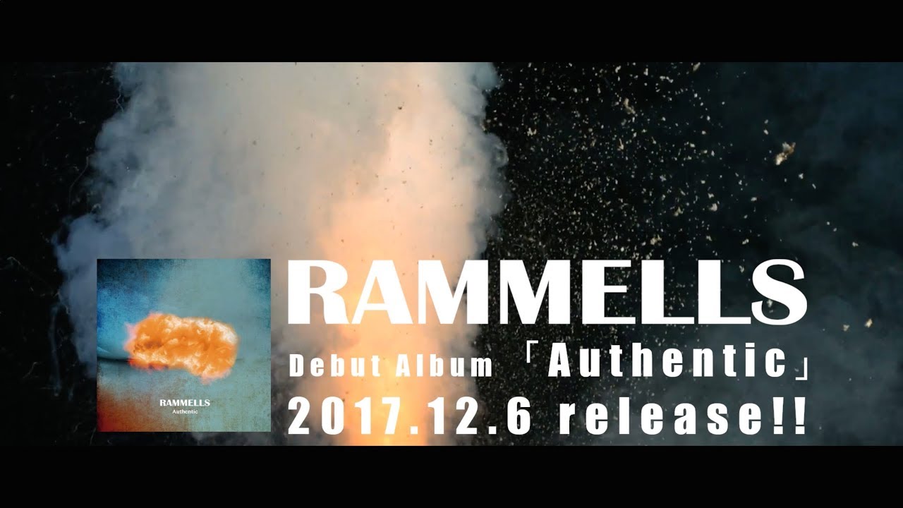 RAMMELLS Debut Album『Authentic』トレーラー公開！先行配信もスタート🎶
