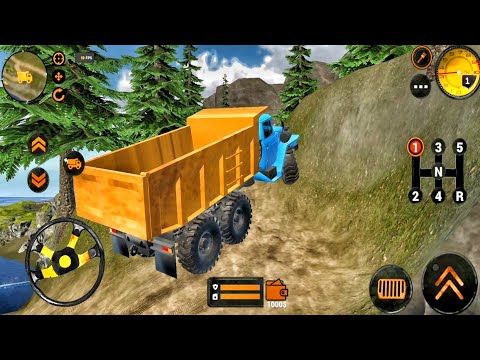 Backhoe Loader JCB Simulator Gameplay - Indian Vehicles JCB Truck Driving - Android Gameplay