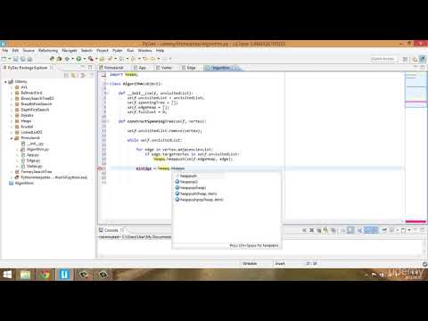 013 Prim's Algorithm (Minimum Spanning Tree Construction)