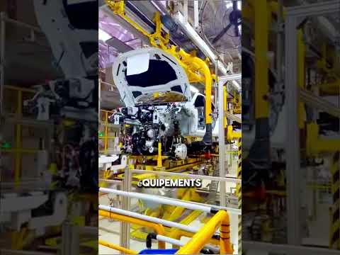 Incroyable processus de fabrication des voitures #viral  #messages #automobile #industry
