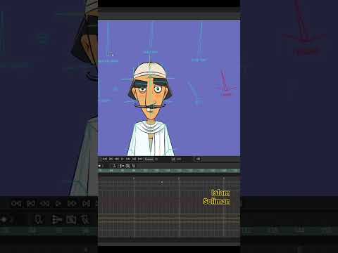 character reg & animation in #moho #animestudio #lost_marble #cartoon #ู
ููู #animation