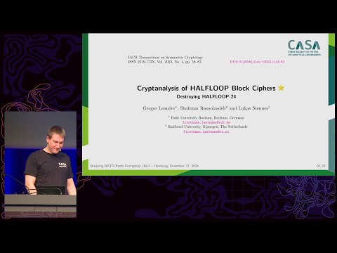 38C3 - Breaking NATO Radio Encryption