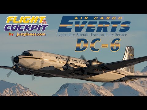 Cockpit DOUGLAS DC-6 with EVERTS AIR