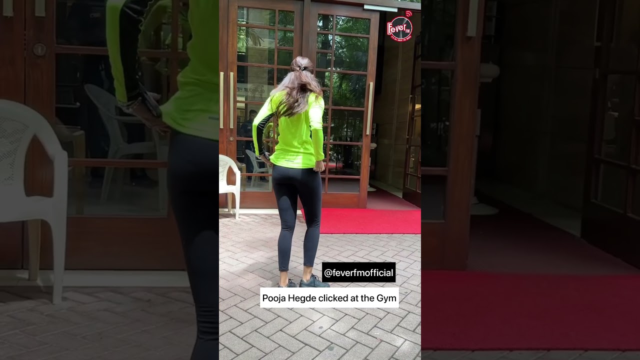 Pooja Hegde Spotted Working Out at the Gym πͺ