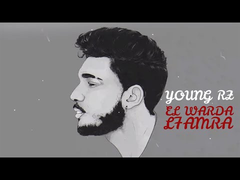 Young RZ - EL WARDA L7AMRA (Official Lyric Video)