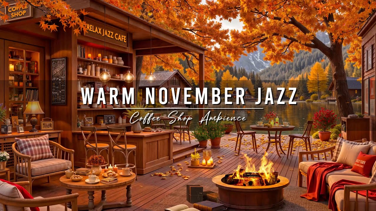 Relax with Cozy Fall Jazz Music for Studying & Chill π