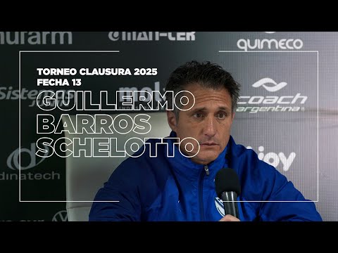 Conferencia de prensa de Guillermo Barros Schelotto