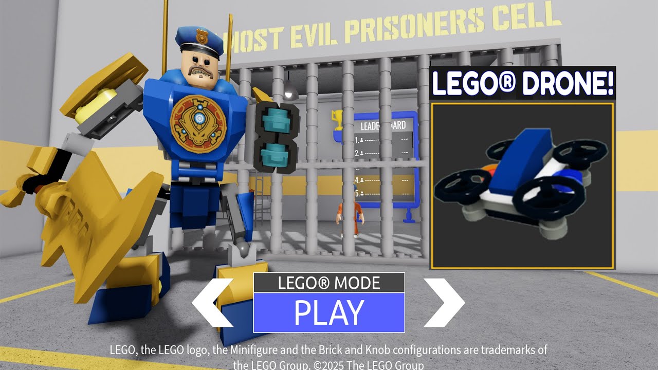 Barry's Prison Run! LEGO® Mode 🚀