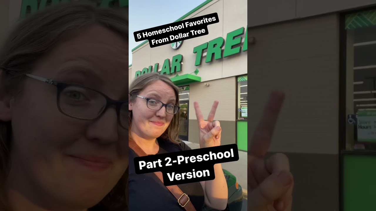 Dollar Tree Homeschool Favorites: Preschool Edition 🌟