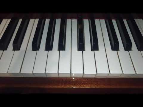 То была улыбка похожа на рай — аккорды для пианино