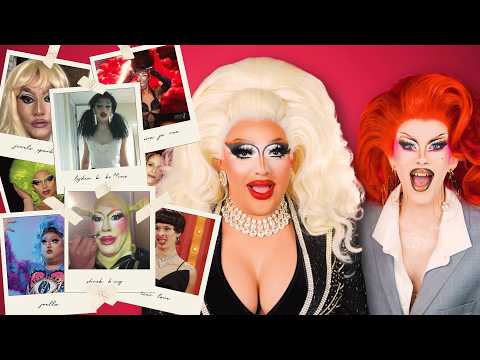 Lydia B. Kollins & I BLIND REACT to CURSED Drag Race Images