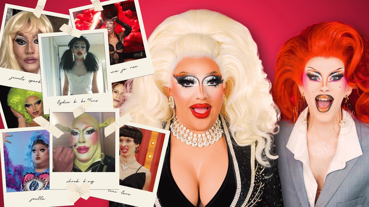 Lydia B. Kollins & I Blind React to Cursed Drag Race Images