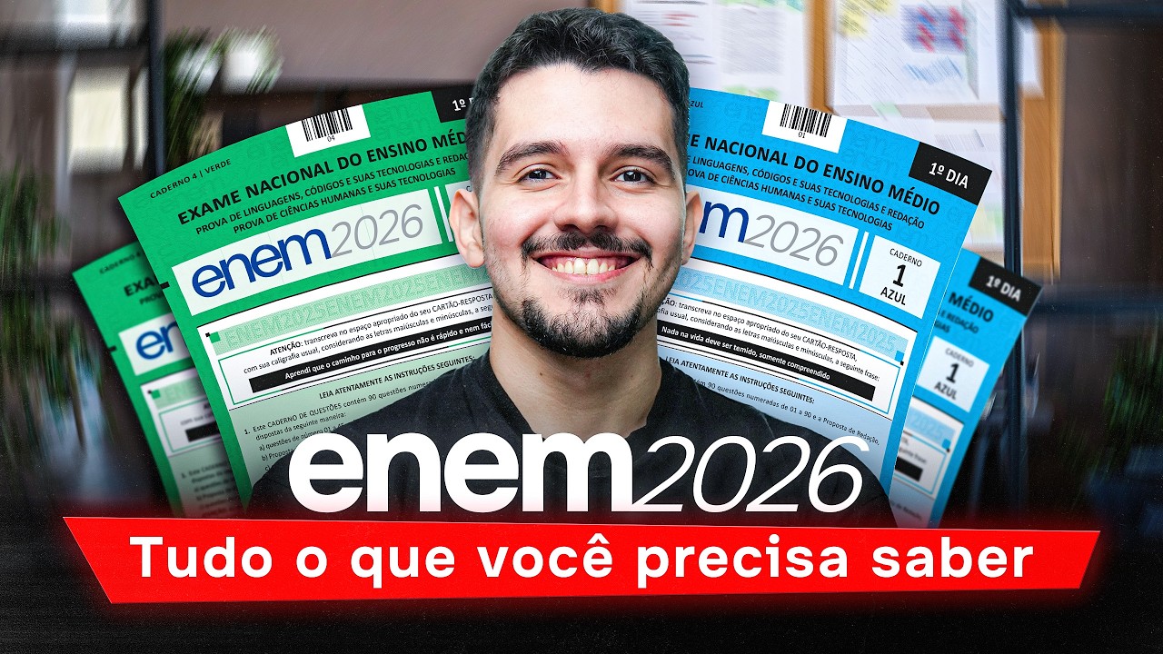 COMO ESTUDAR para o ENEM 2026 (do básico ao avançado)