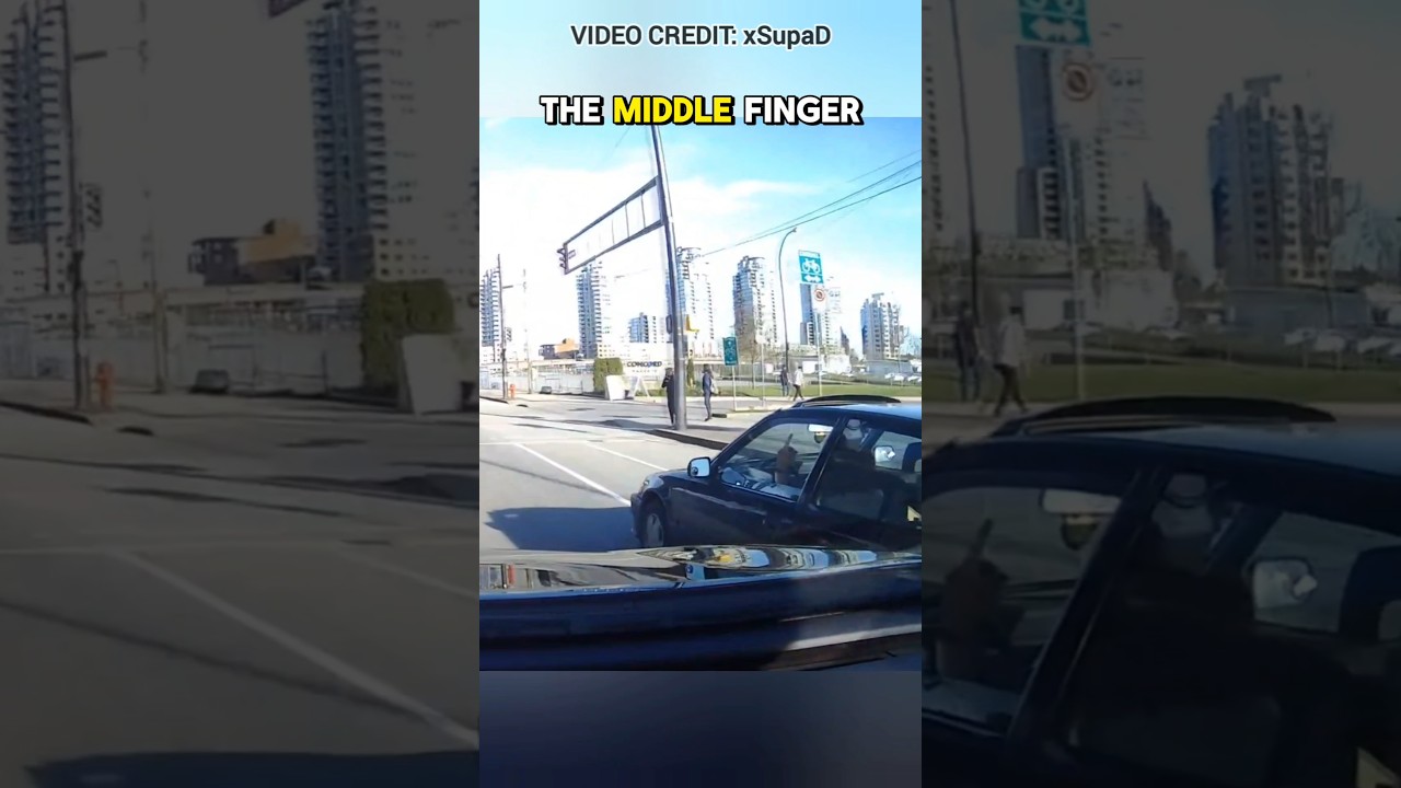 Road Rager Gets Instant Karma! ๐