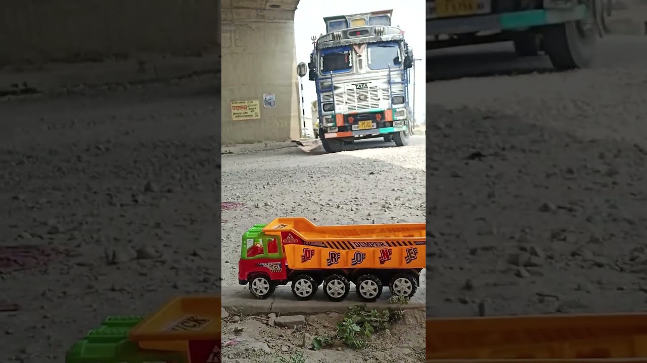 RC JCB & Dumper Truck Unboxing & Test π