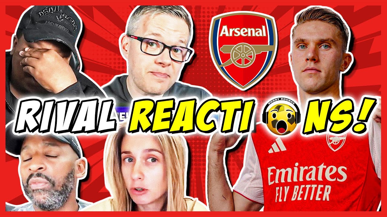Rival Fans React to Arsenal's New Signing Viktor Gyökeres ⚽