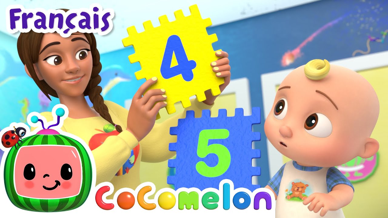 Chanson des chiffres de JJ | CoComelon en Français đ¶