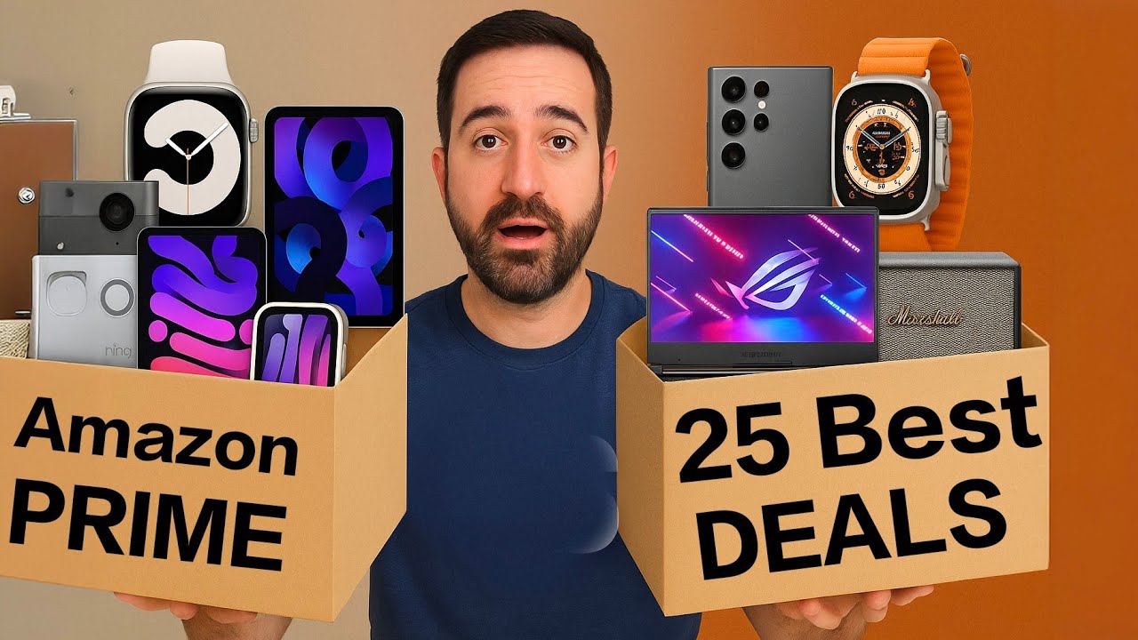 25 Top 25 Amazon Prime Day 2025 Deals 🛍️ Better Than Black Friday
