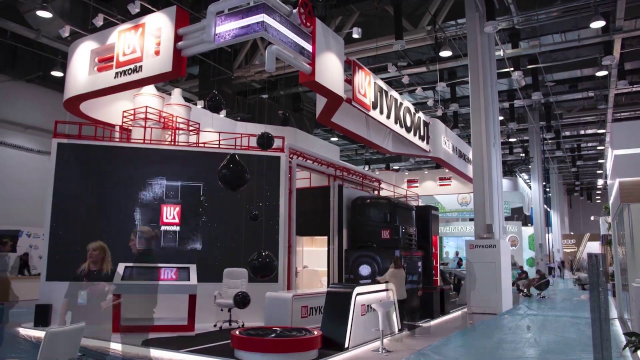 TimeLapse стенда ЛУКОЙЛ на РИФ 2019 от VARS Expo