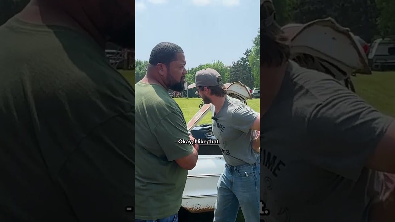 Dad’s Hilarious Reactions at the Car Show 🚗 #shorts