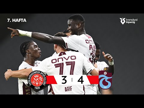 Fatih Karagümrük (3-4) Trabzonspor - Highlights/Özet | Trendyol Süper Lig - 2025/26
