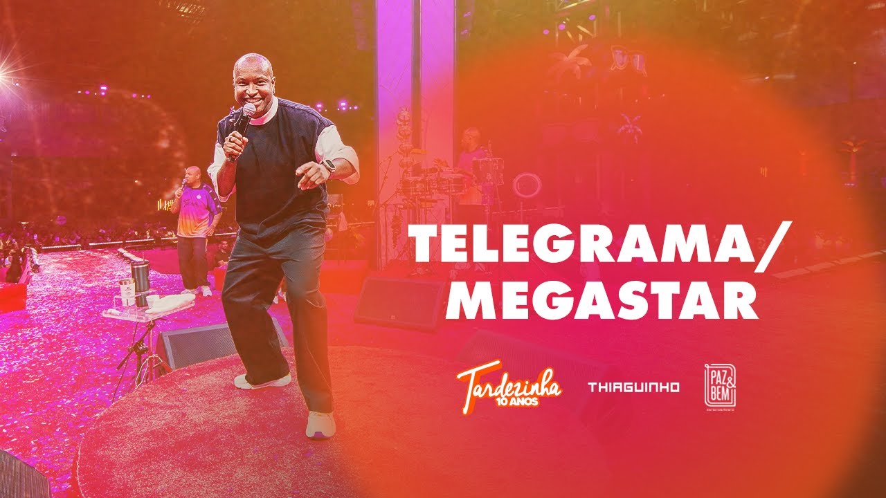 Thiaguinho - Telegrama/Megastar Ao Vivo na Tardezinha 🎶