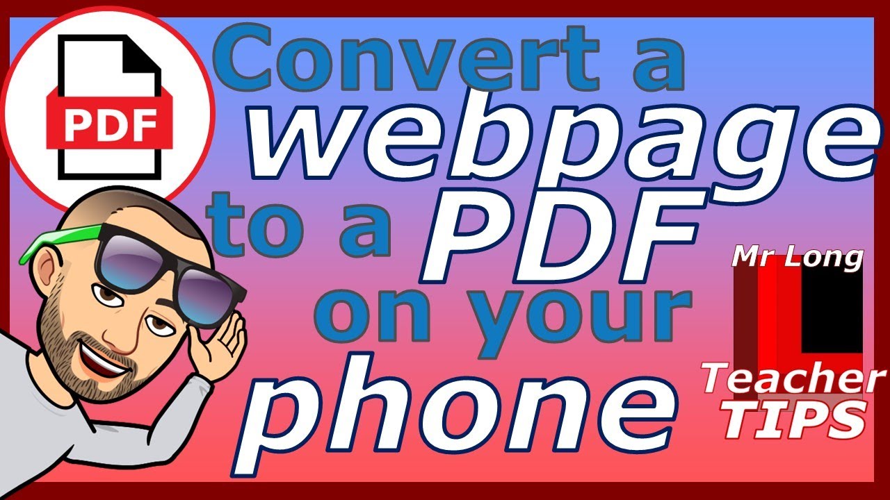 Easiest Way to Convert a Webpage to PDF on Your Phone 📱