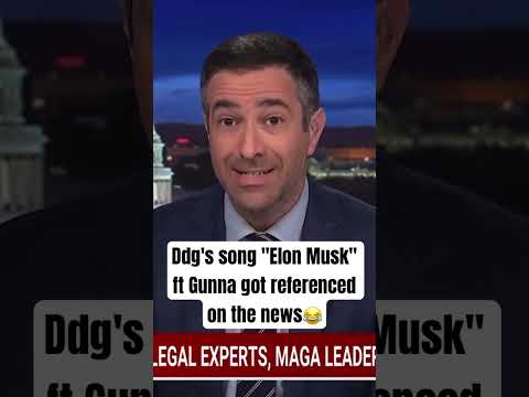 Ddg's song "Elon Musk" ft Gunna got referenced on the news e #ddg #elonmusk #gunna #shorts