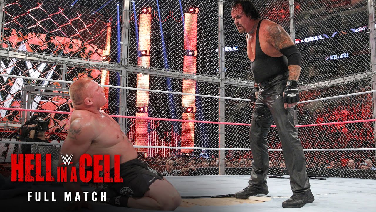 Undertaker vs. Brock Lesnar: Hell in a Cell Match Highlights - Hell in a Cell 2015