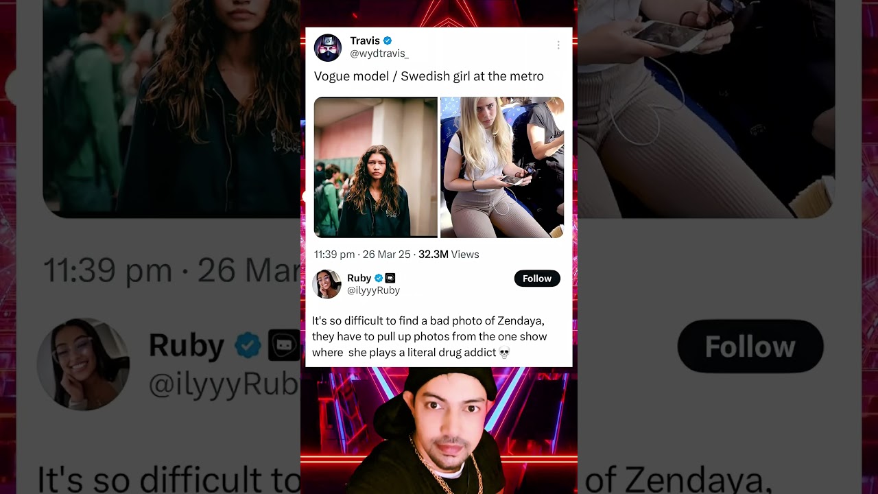 Swedish Vogue Model Spotted at Metro 🚇