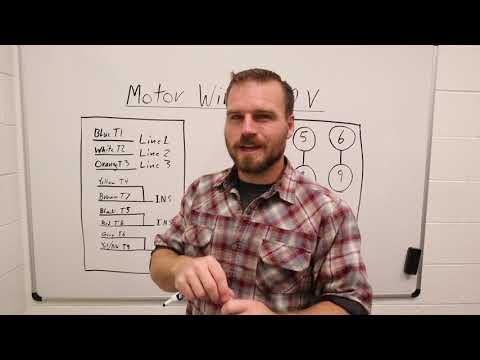 Wiring a 3-Phase 480V Motor ⚙️
