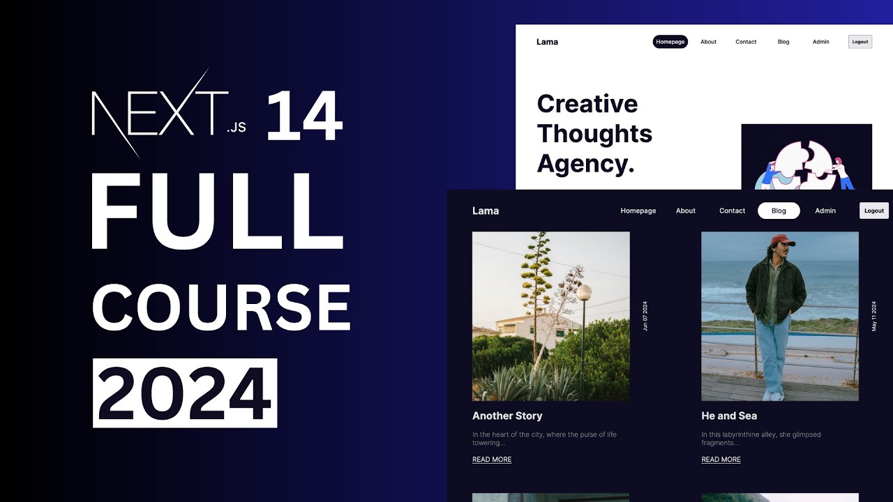 Next.js 14 Full Stack Course 2024 🚀