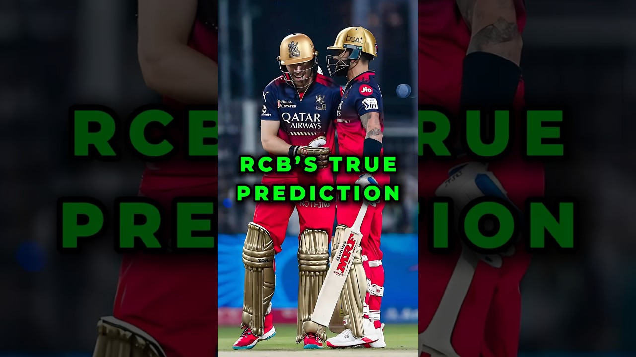 RCB's Genuine Outlook for IPL 2025