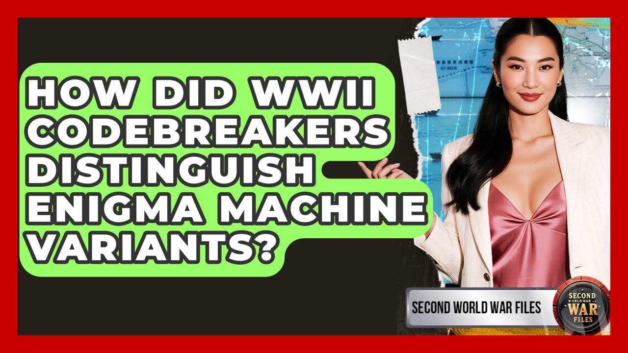 Secrets of WWII Codebreakers: How They Identified Enigma Machine Variants 🕵️‍♂️