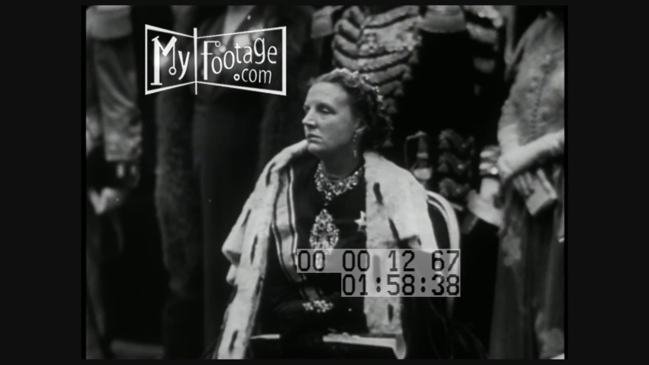 1948 Queen Wilhelmina of the Netherlands Abdicates (Silent)