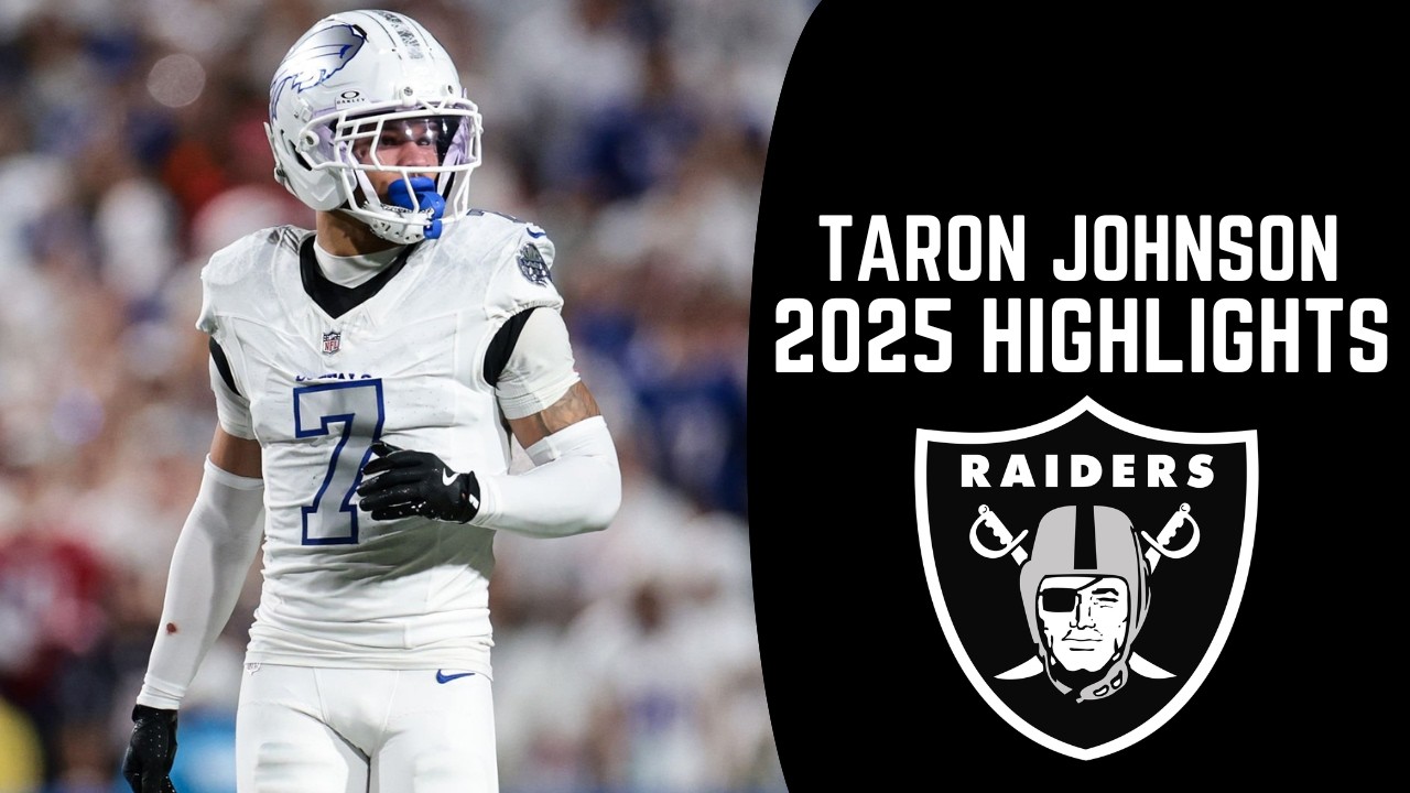 Taron Johnson Highlights | Welcome to the Raiders 🔥
