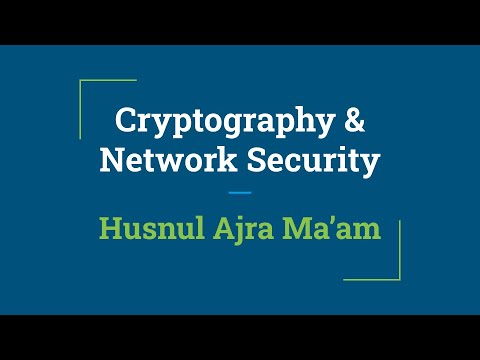 Lec 02: Essential Cryptography & Network Security Concepts | March 10