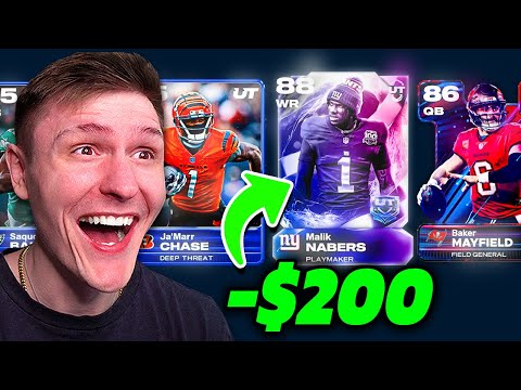 I Spent $200 on Madden 26 Packs!