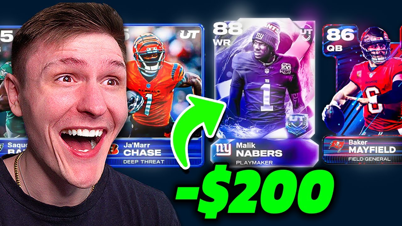 I Spent $200 on Madden 26 Ultimate Team Packs
