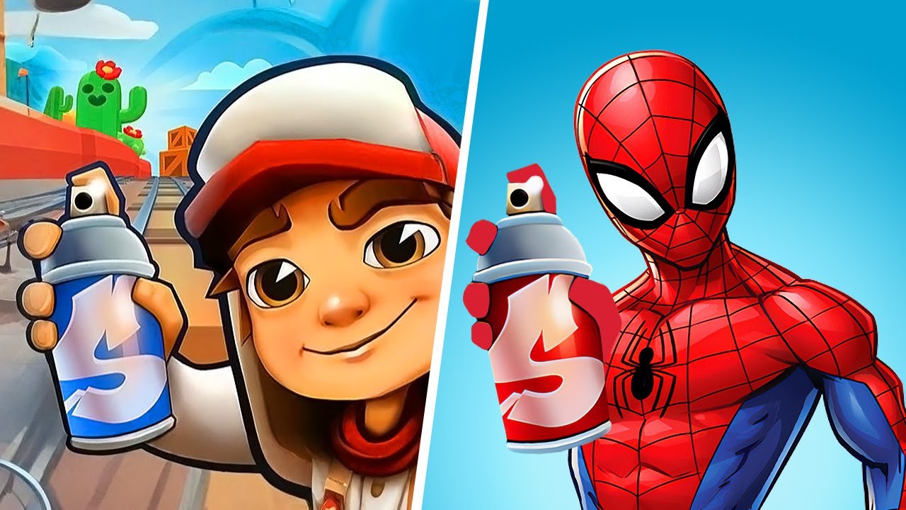 Subway Surfers & Spider-Man: New Update & Gameplay 🎮