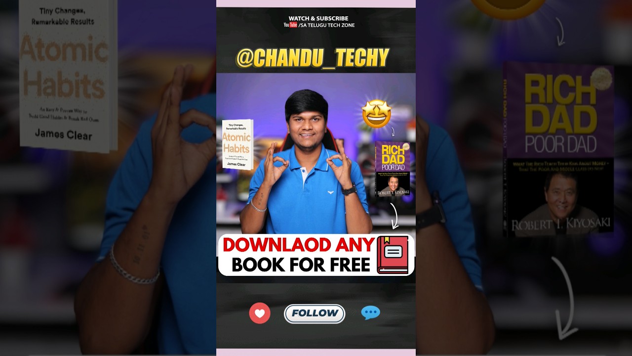 How to Download Any Book for Free 📚 | Quick & Easy Method