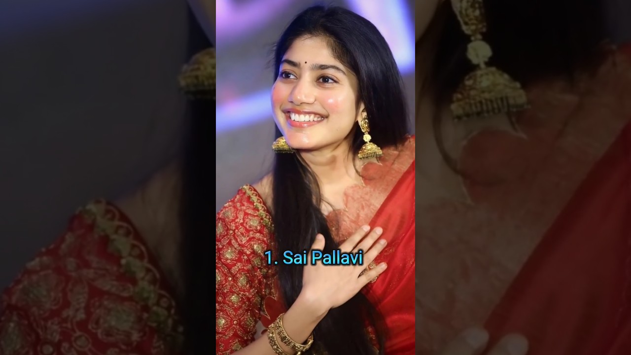 Top 10 Beautiful South Indian Actresses in Saree 😍