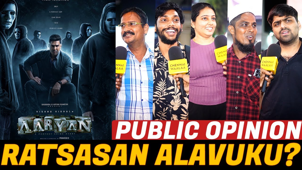 Aaryan Day 3 Review: Vishnu Vishal's Tamil Thriller – Audience Reactions & Insights 🎬